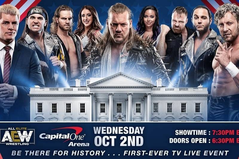 Dynamite's first show took place in Washington, D.C.